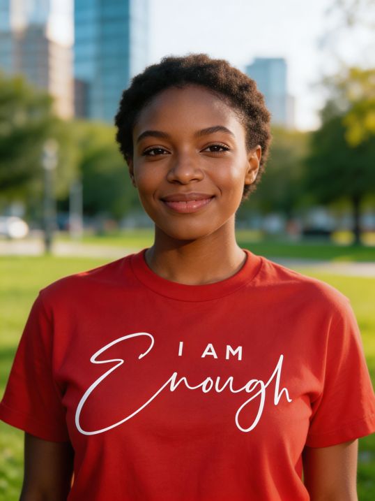 “I Am Enough” Affirmation Faith T-Shirt