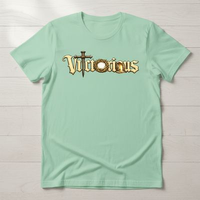 ⚔️ VICTORIOUS: CROWN & CROSS EDITION TEE