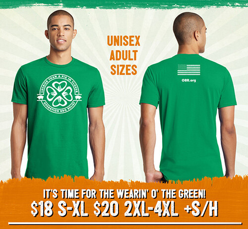 OBR St. Patrick's T-Shirt STPAT2020T