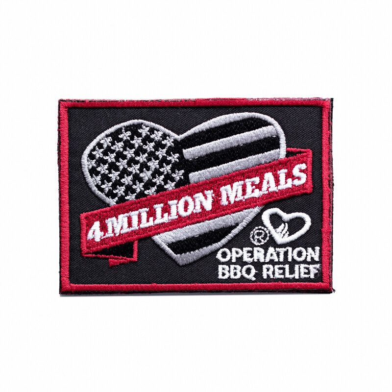 4 Million Meals - Operation BBQ Relief Patch