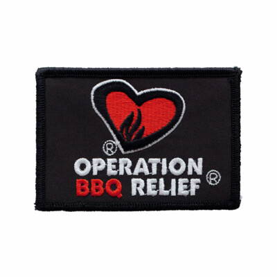 Operation BBQ Relief Patch - Black