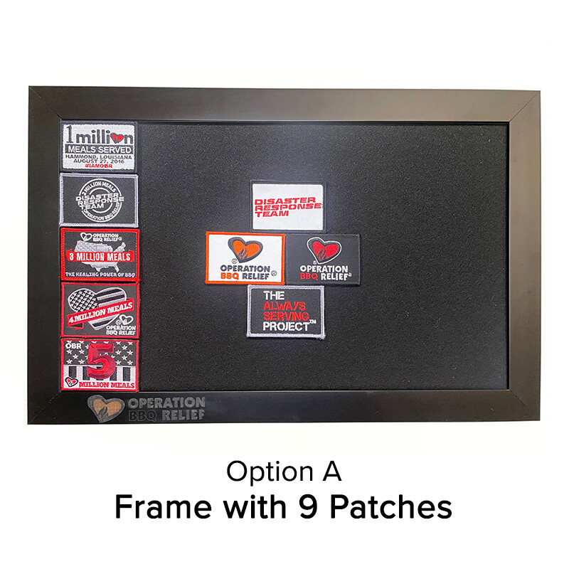 Velcro Patch Frame