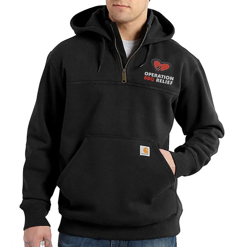 Men's Carhartt Rain Defender® Loose Fit Heavyweight Quarter-Zip Hoodie