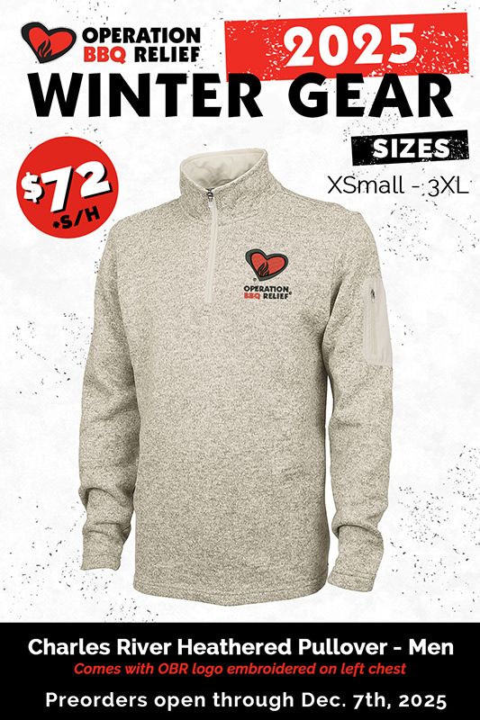 Men's Charles River Heathered Fleece Pullover