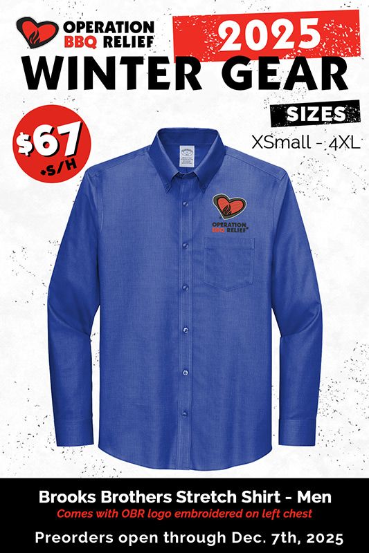 Men's Brooks Brothers Stretch Buttondown - Cobalt Blue