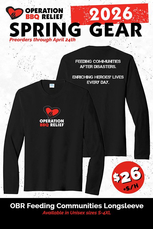 OBR Feeding Communities Black Long Sleeve Tee (Unisex), Size: Small