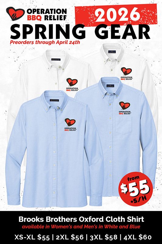 OBR Brooks Brothers Oxford Shirt - Blue & White (Mens & Womens)