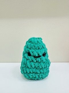 Blobby Dino, color: light green
