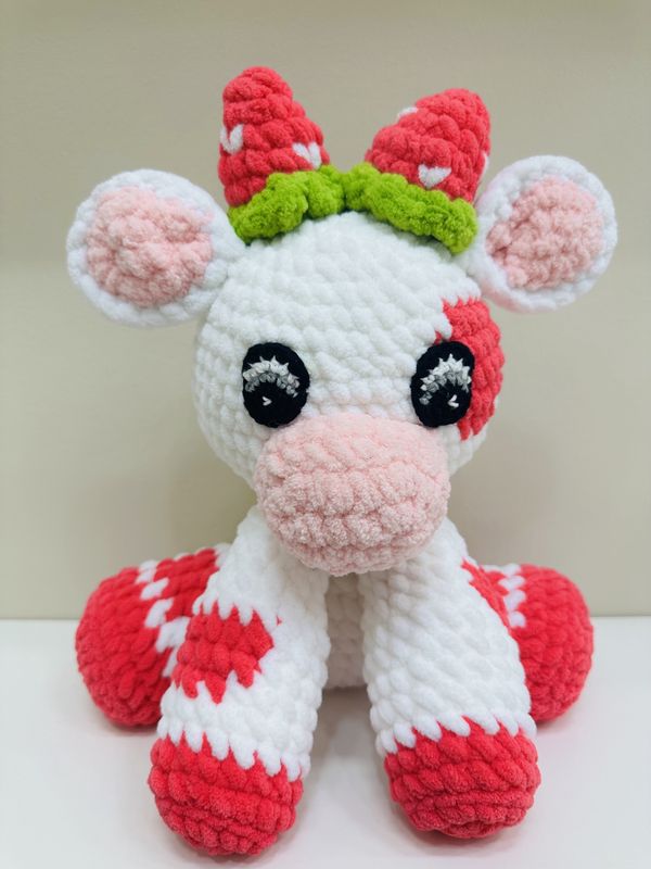 Blushing Strawberry Cow