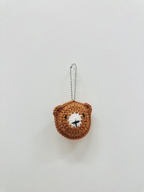 Teddy Face Keychain