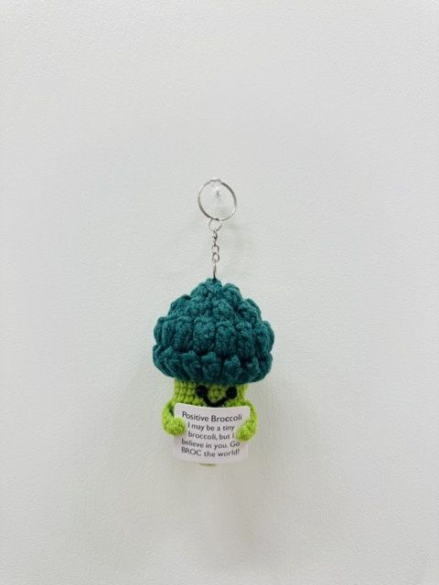 Broccoli Keychain