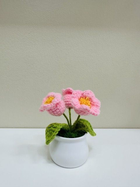 Lilly Flowerpot, Colour: pink