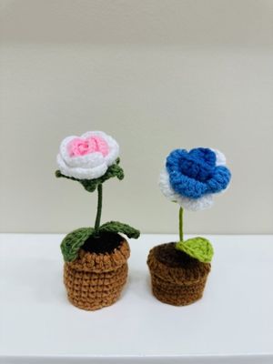 Single Rose Flowerpot