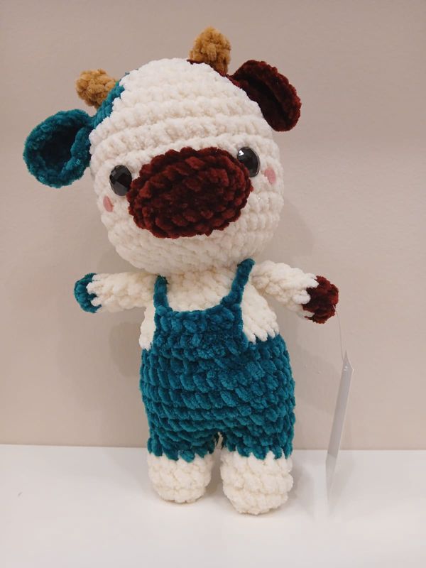 Cow w Jumpsuit