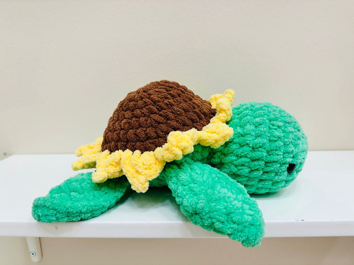 Turtle sunflower big, Colour: Green