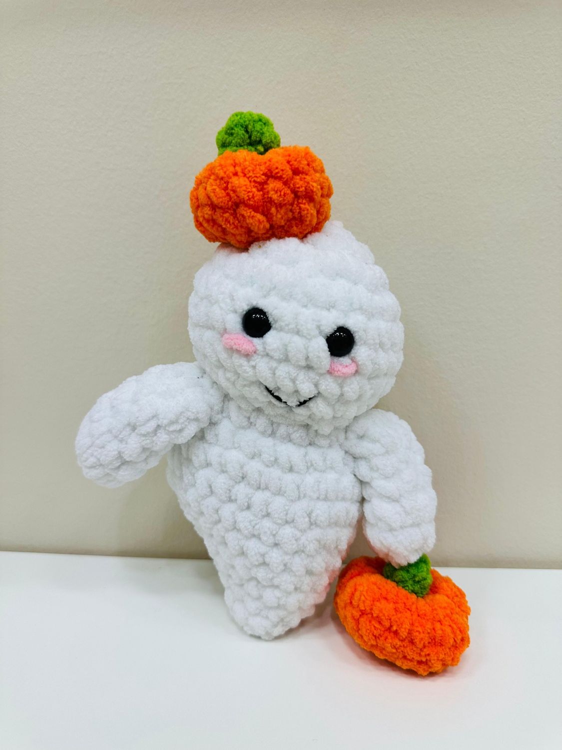 Ghost with pumpkin