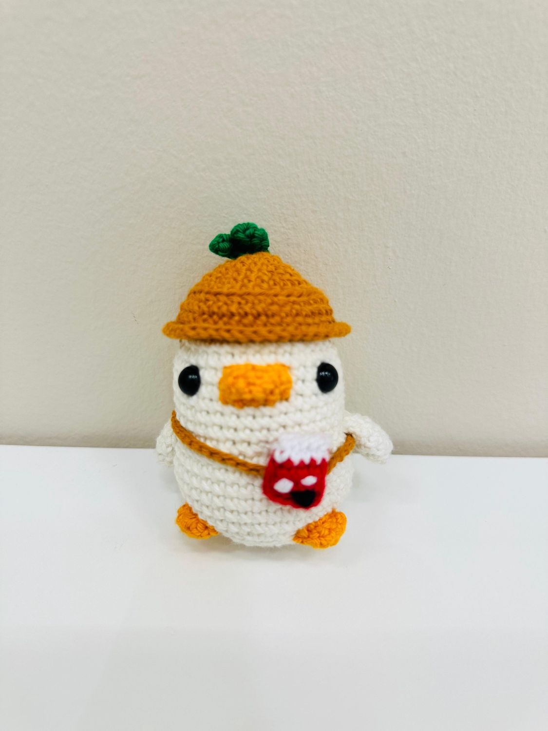 cute duck w drink