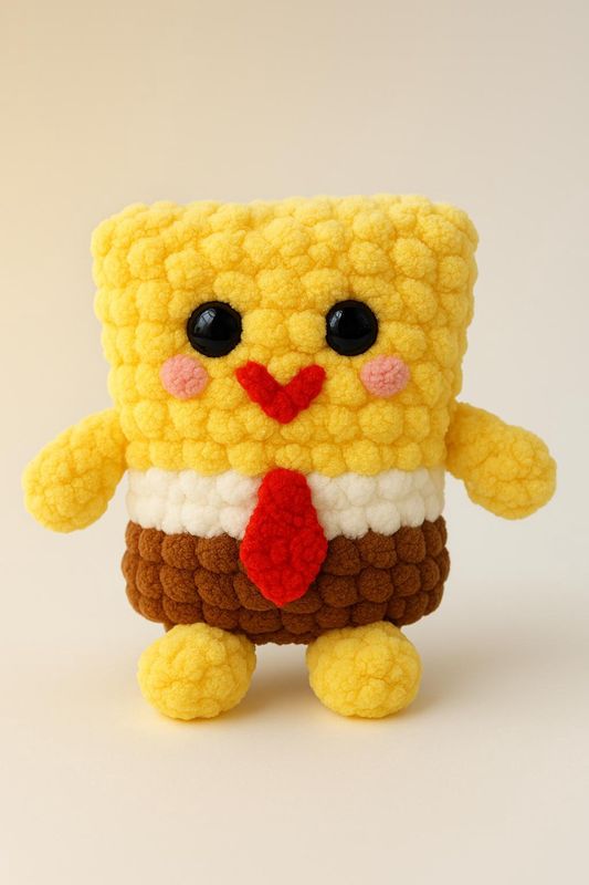 Tiny Sponge bob plush