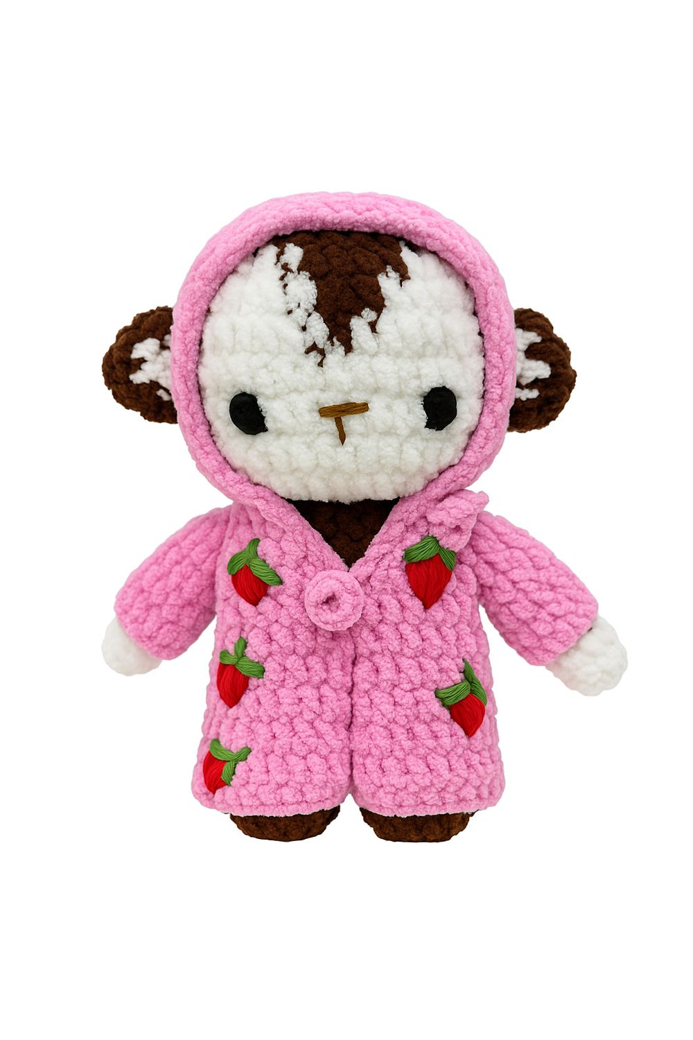 Monkey with strawberry jumper
