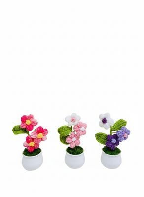 Flower Puffs Flowerpot