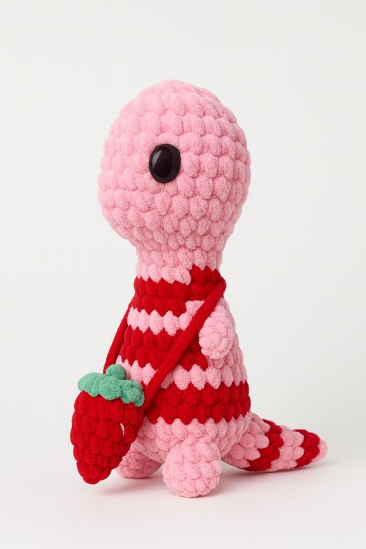 Dino with Strawberry Handbag
