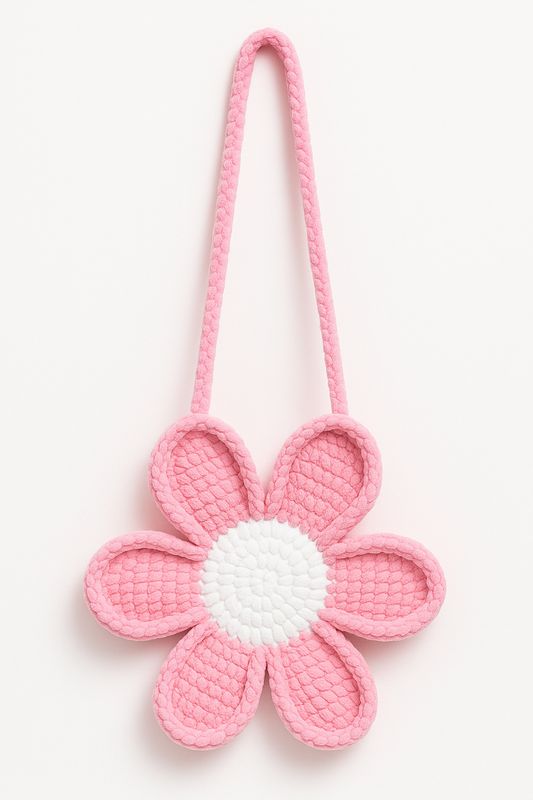 Big Flower Handbag