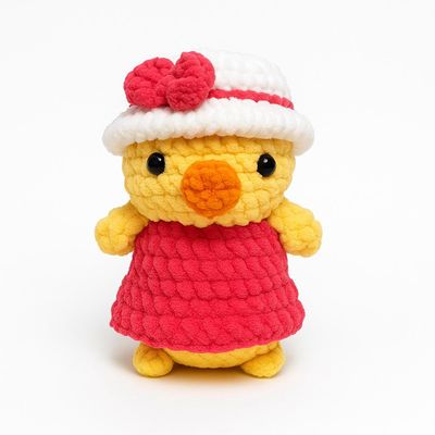 cute duck with hat