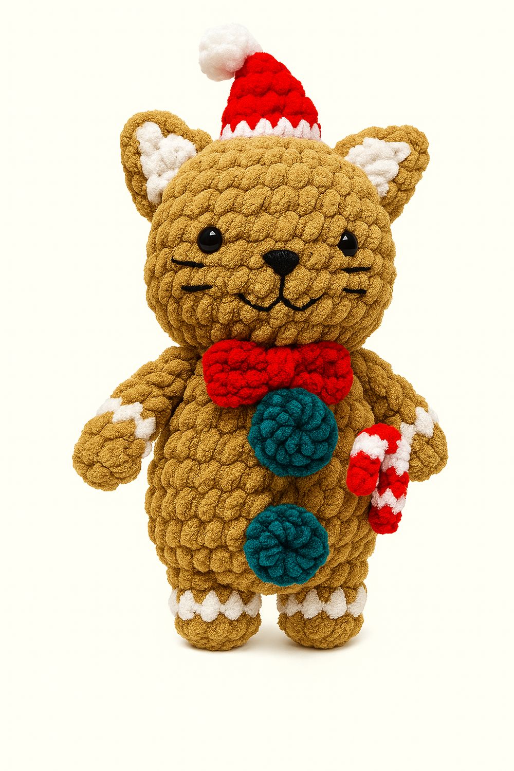Christmas Brown Cat
