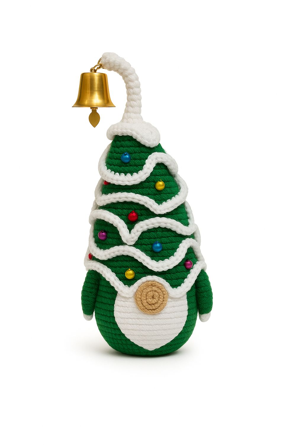 Christmas Green Gnome