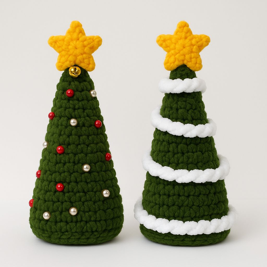 Velvet Yarn Christmas Tree
