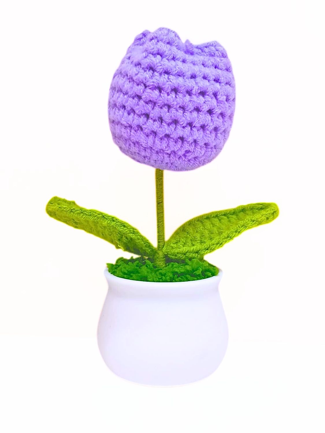 Purple Tulip Flowerpot