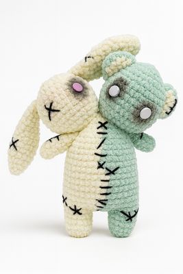 2 Headed bunny hallowen