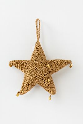 Christmas gold star