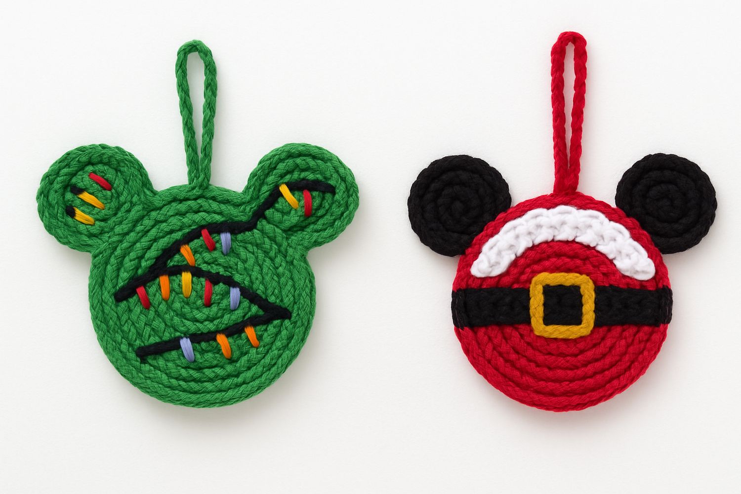 Mickey Head Christmas Hanging