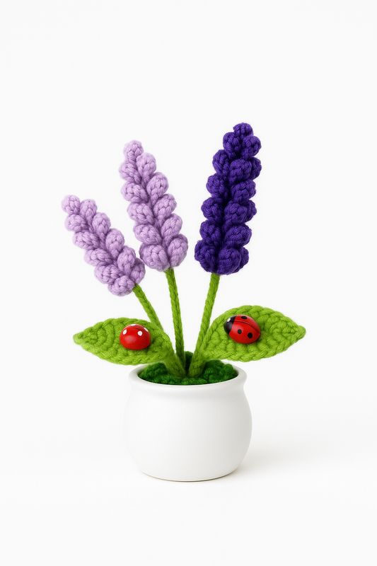 Lavender Flowerpot