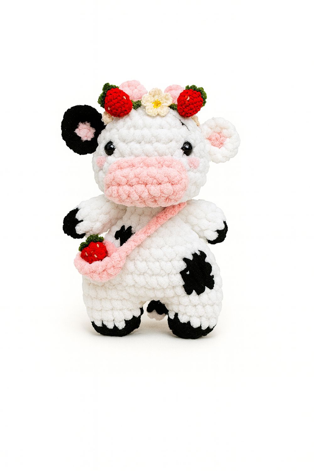 Farm Cow, Pattern: Strawberry