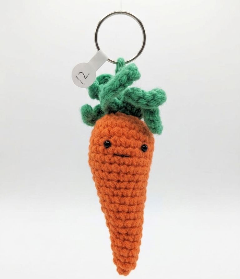 Carrot Keychain
