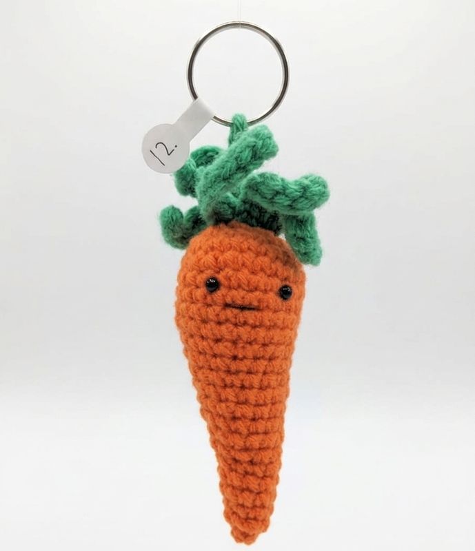 Carrot Keychain