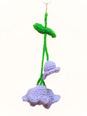 Large lily Keychain