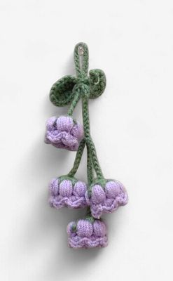 lily of valley key chain