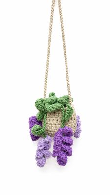 Hanging lavender basket