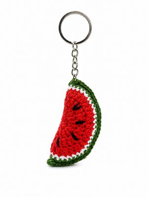 Large watermelon keychain