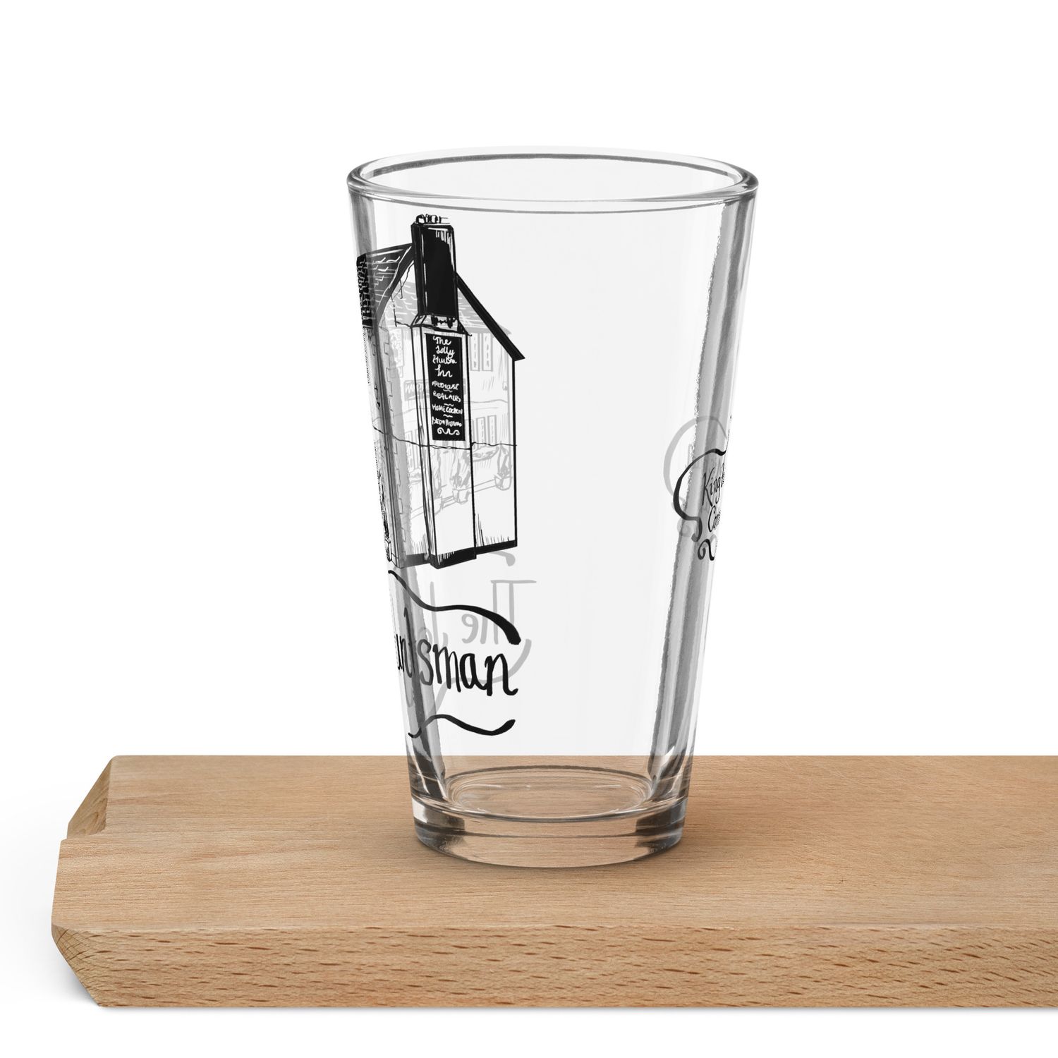 Shaker pint glass