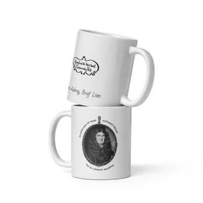 Mug John Aubrey - He Allowed Wenching