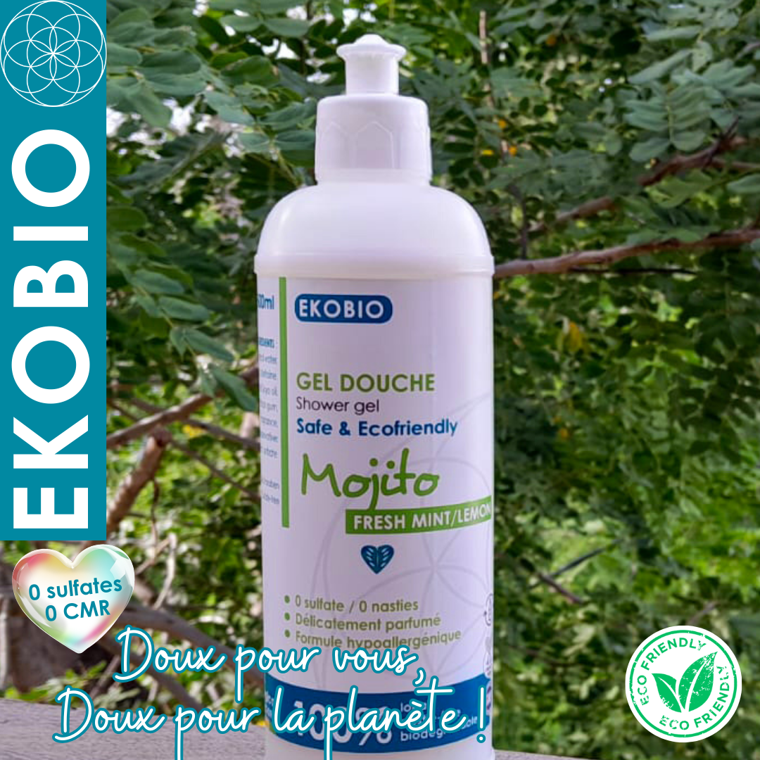 Gel douche &quot;Mojito&quot; Ekobio