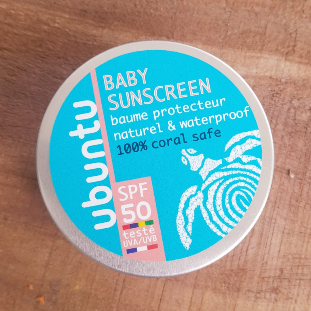 Sunscreen minéral 100% naturel Ubuntu SPF50 / Baby