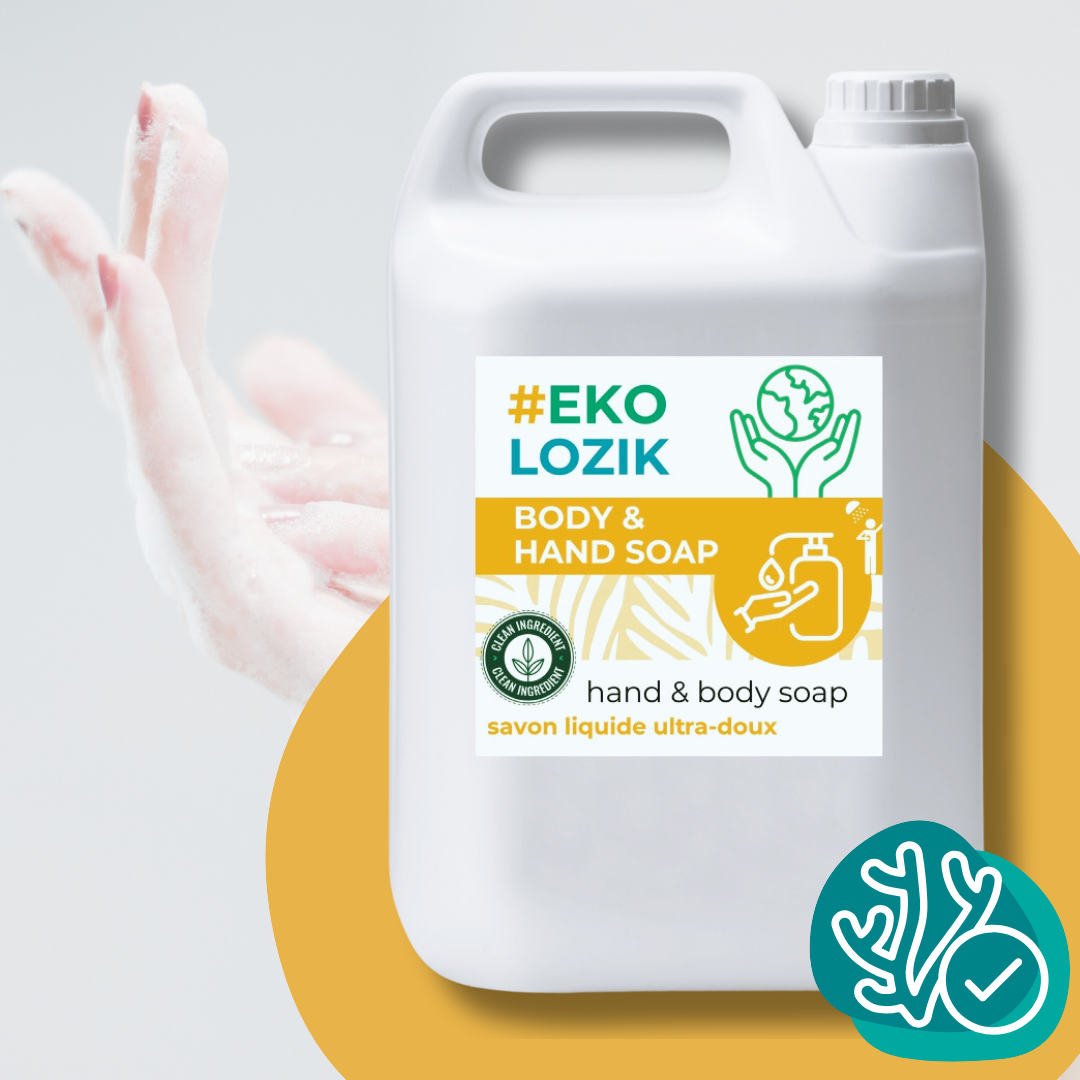 Gel douche &amp; handsoap EKOLOZIK 5L