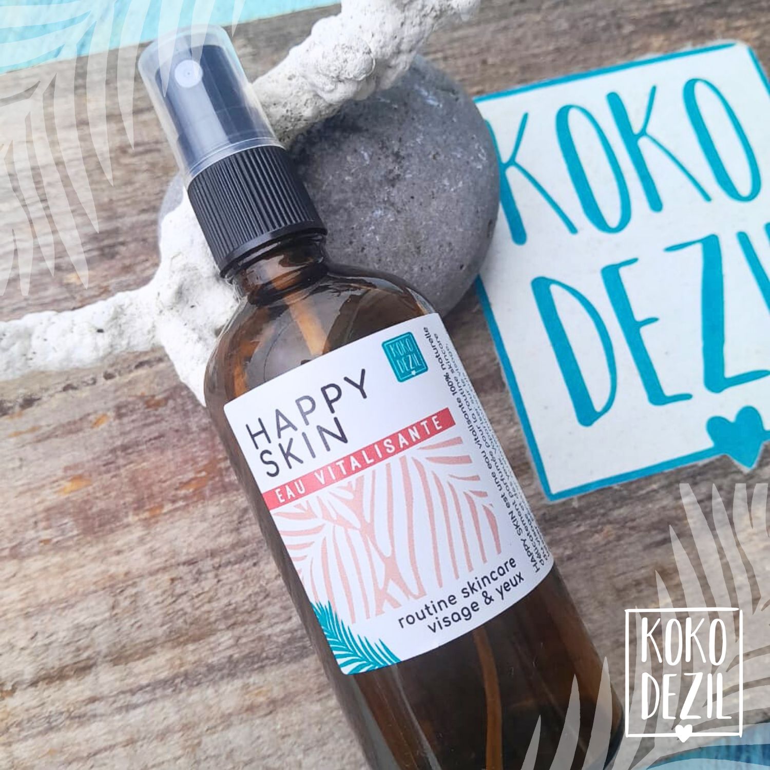 Eau vitalisante HAPPY SKIN by KOKODEZIL / 100ml