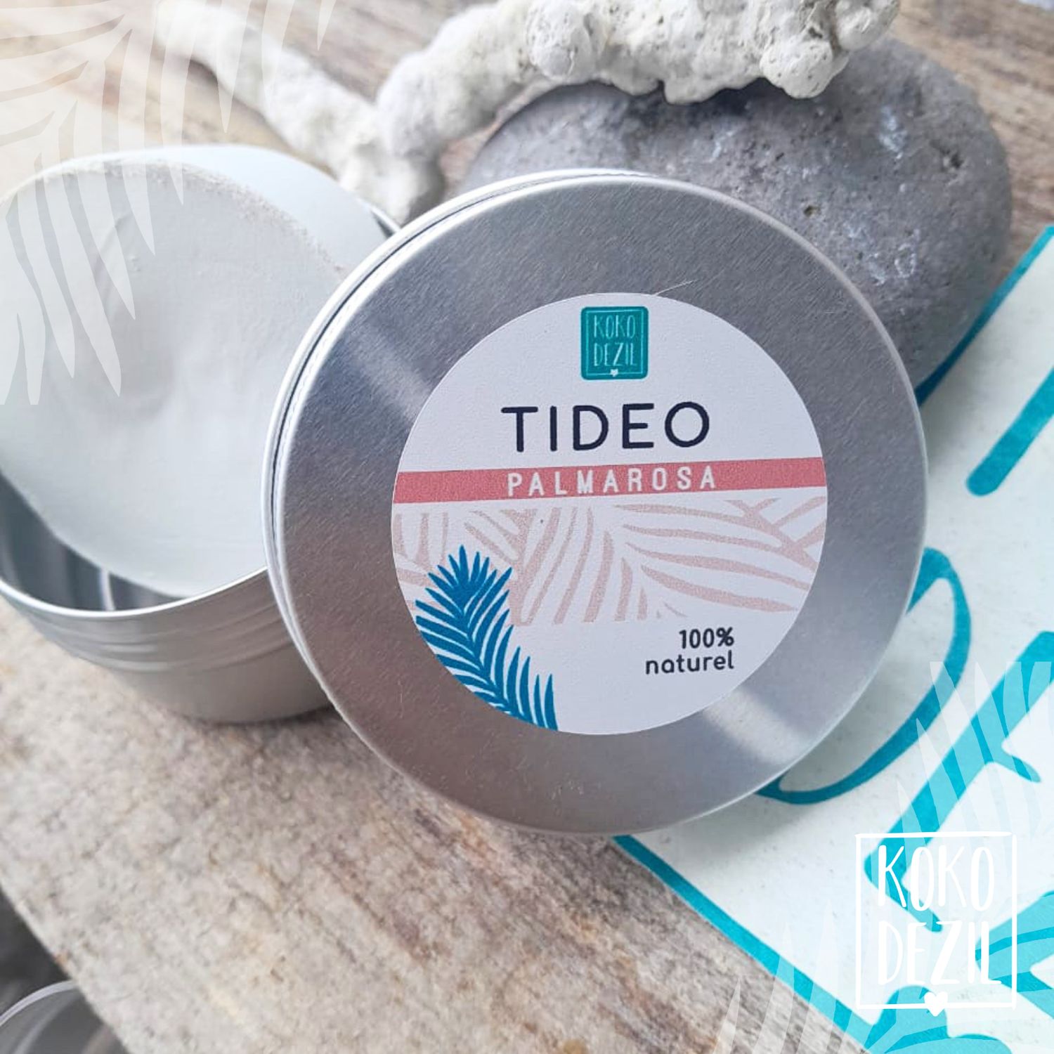 Déodorant TIDEO Palmarosa by KOKODEZIL / 90g