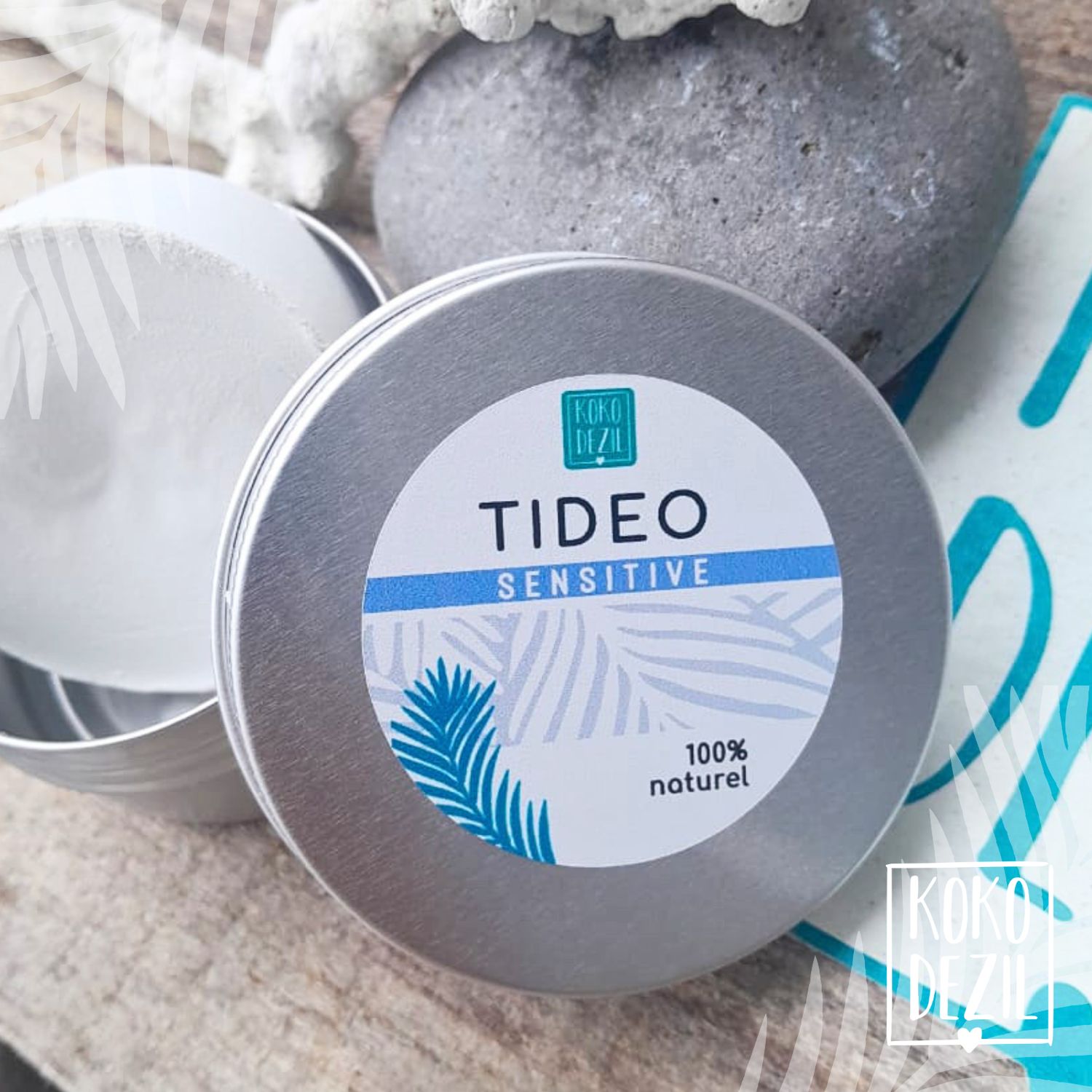 Déodorant TIDEO Sensitive by KOKODEZIL / 90g